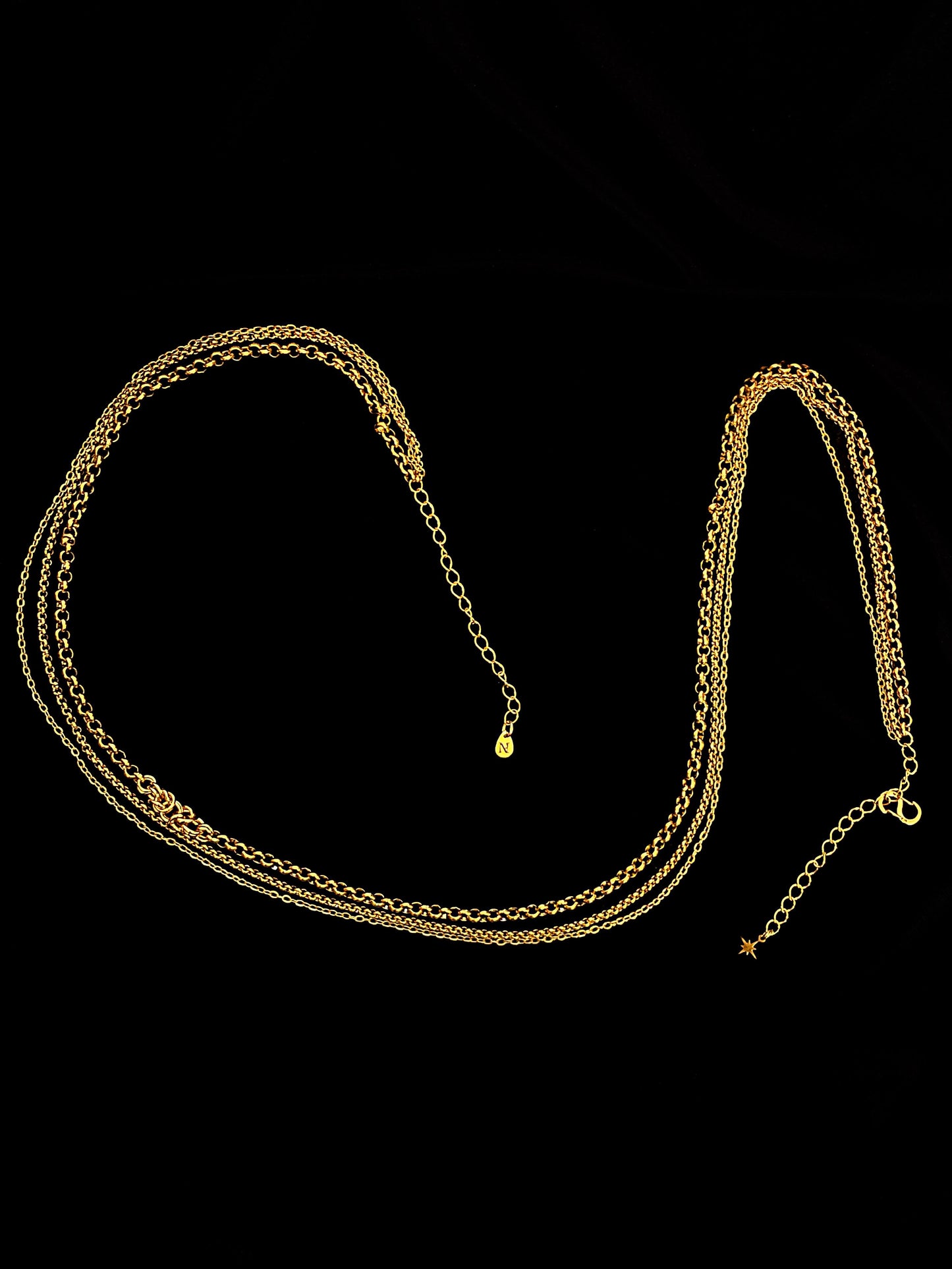 Waist chain Gaia Gold